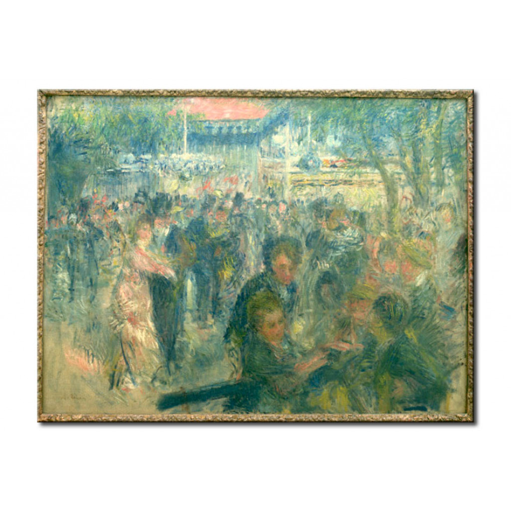 Schilderij  Pierre-Auguste Renoir: Le Bal Au Moulin De La Galette
