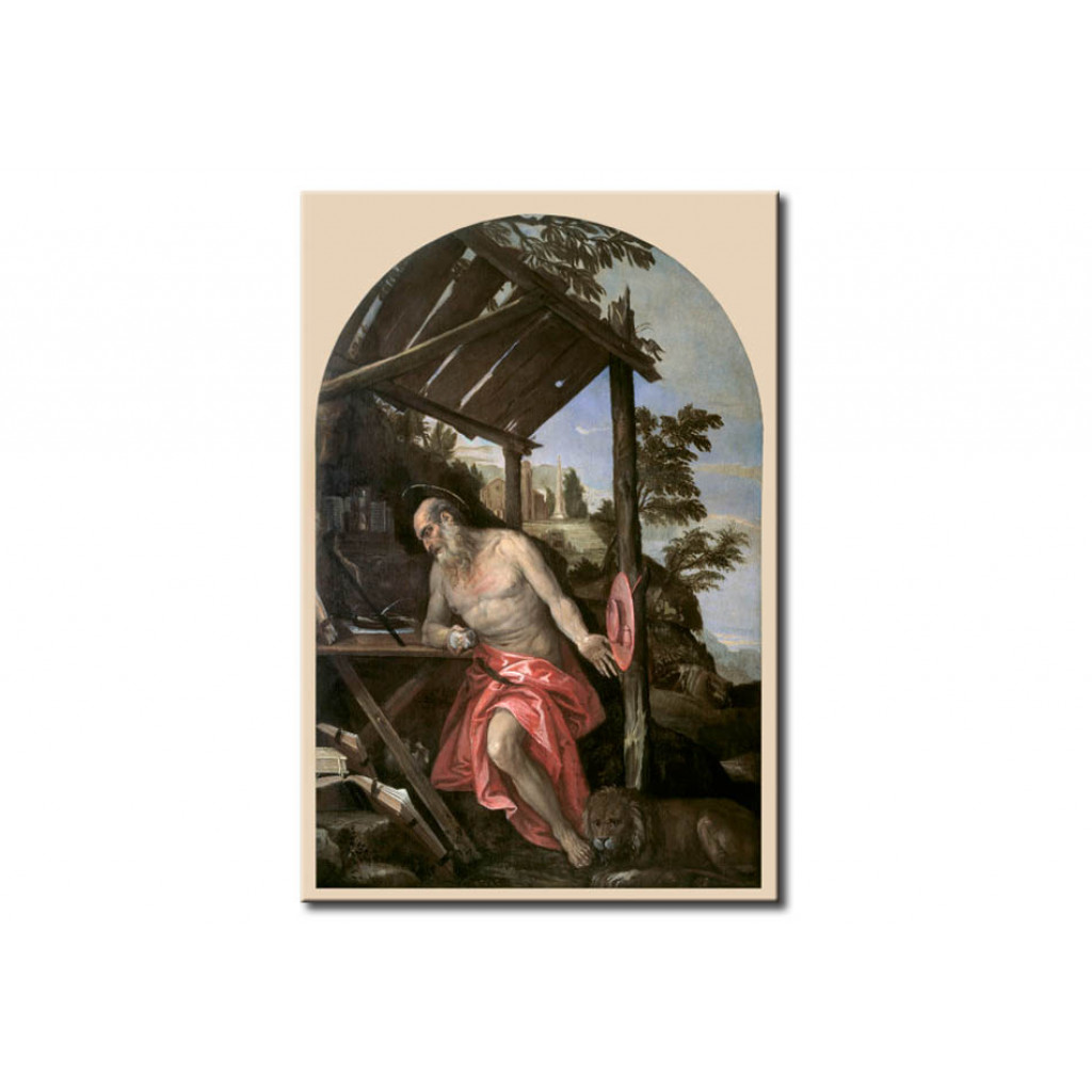 Schilderij  Paolo Veronese: Saint Jerome Penitent