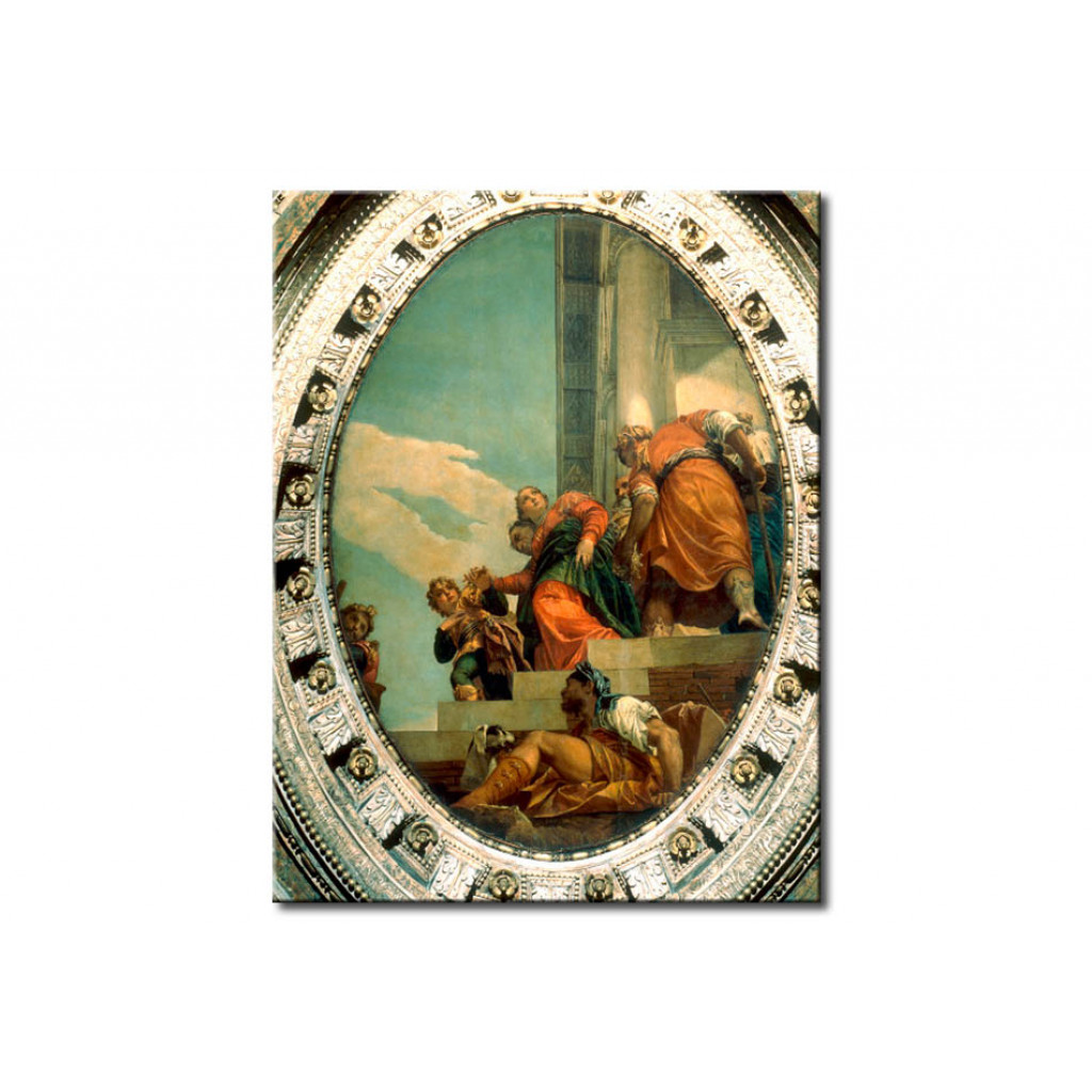 Schilderij  Paolo Veronese: The Banishment Of Queen Vashti