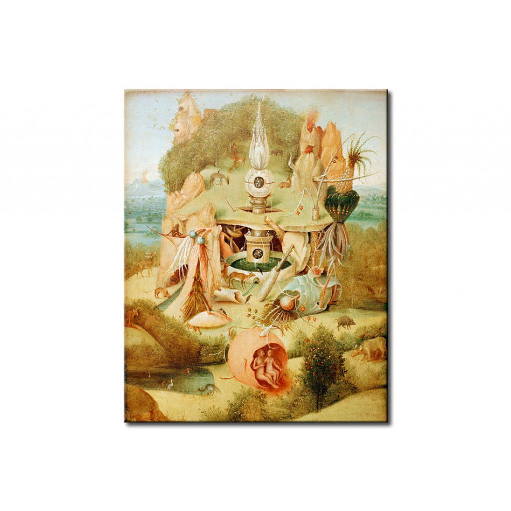 Schilderij  Hieronymus Bosch: Earthly Paradise