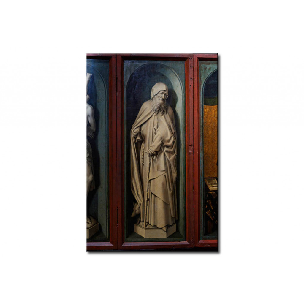 Schilderij  Rogier Van Der Weyden: Saint Anthony
