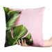 Kissen Velours A sweet combination - a floral composition in greens and pinks 147073 additionalThumb 2