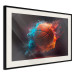 Wall Poster Accurate Throw - Basketball Ball in Orange-Blue Dust 150773 additionalThumb 10