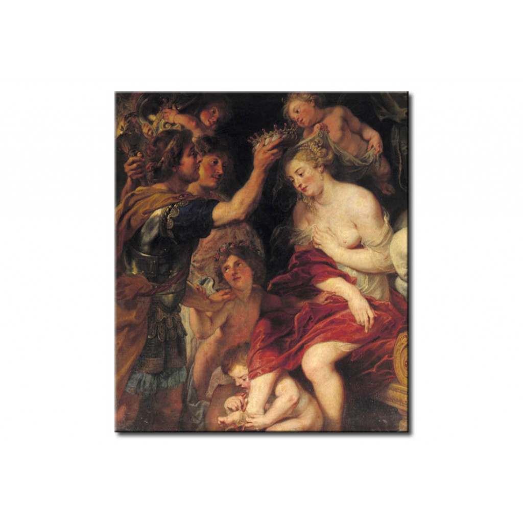 Schilderij  Peter Paul Rubens: Wedding Of Alesander The Great To Roxane
