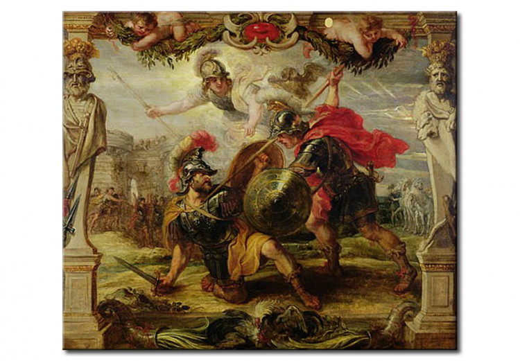 Cópia impressa do quadro Achilles Defeating Hector 51773