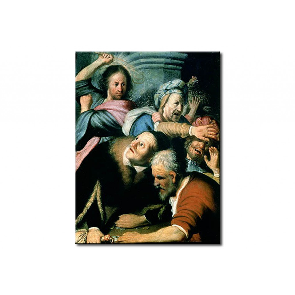 Quadro Famoso Christ Driving The Moneychangers From The Temple