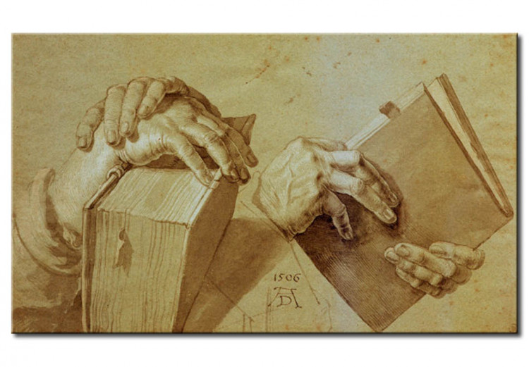 Reprodukcja obrazu Study of hands 53773