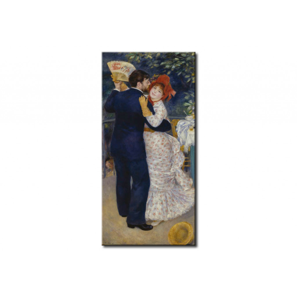 Schilderij  Pierre-Auguste Renoir: Danse à La Campagne