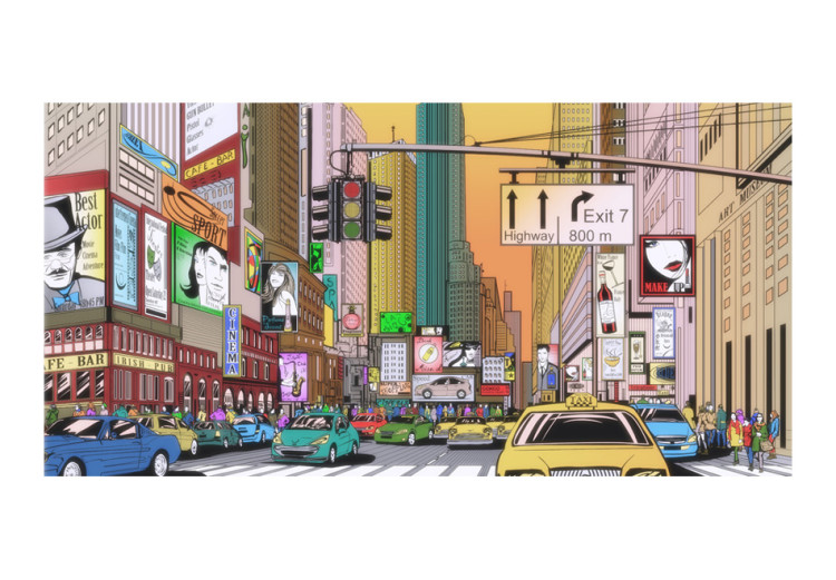 Wall Mural Rush hour - NY 59773 additionalImage 1
