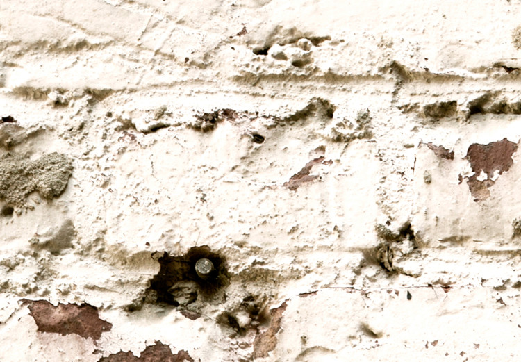 Mural de parede Tijolo sujo - parede branca com manchas 98073 additionalImage 3