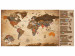Weltkarte zum Rubbeln Weltkarte Vintage - Poster (Englische Beschriftung) 106883 additionalThumb 2