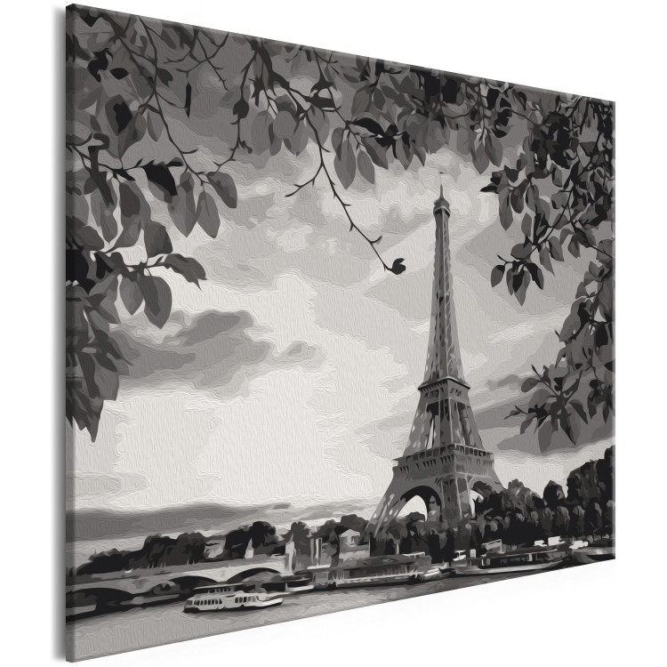 Obraz do malowania po numerach Paryska architektura 107683 additionalImage 5