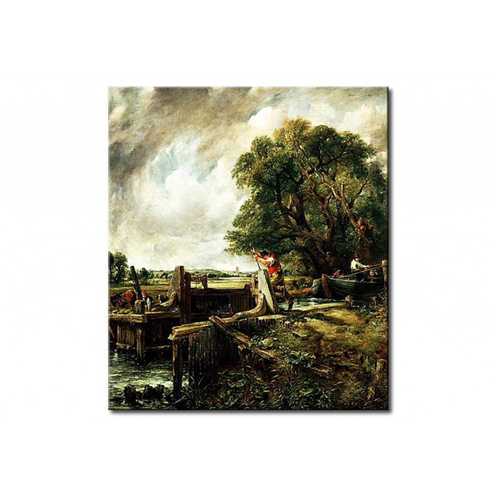 Schilderij  John Constable: The Lock