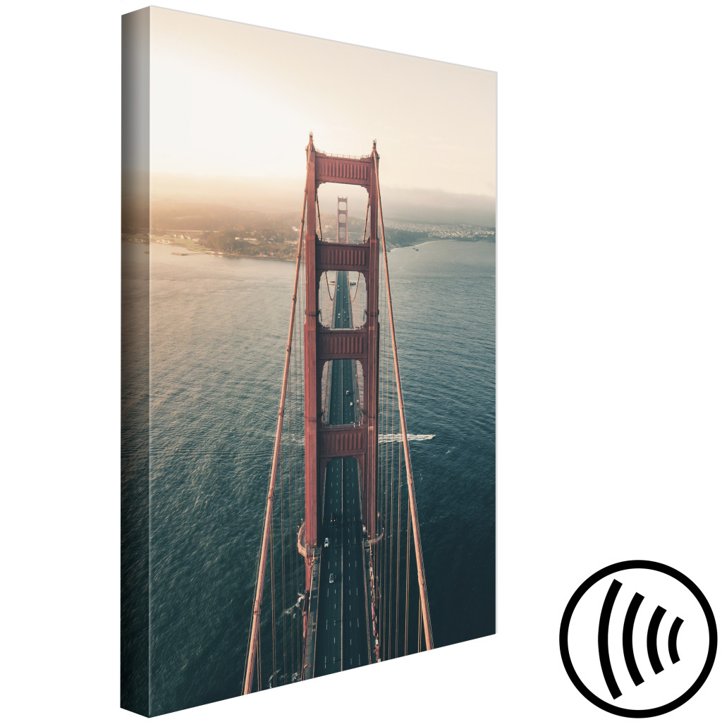 Obraz Golden Gate Bridge (1-częściowy) Pionowy