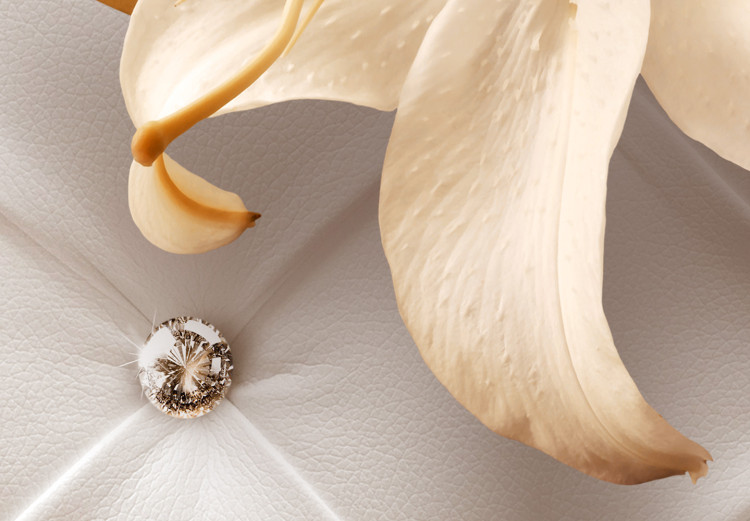 Obraz Diamentowe lilie (1-częściowy) pionowy 124483 additionalImage 5