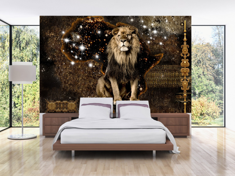 Wall Mural Golden Lion