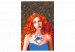 Kit de peinture par numéros Woman With an Iris 134683 additionalThumb 4