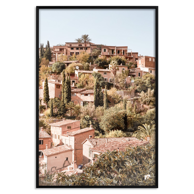 Plakat Wioska na wzgórzu - widok przedstawiający hiszpańskie domostwa 145483 additionalImage 21