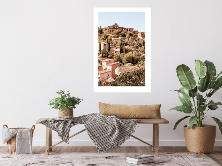 Plakat Wioska na wzgórzu - widok przedstawiający hiszpańskie domostwa 145483 additionalImage 16