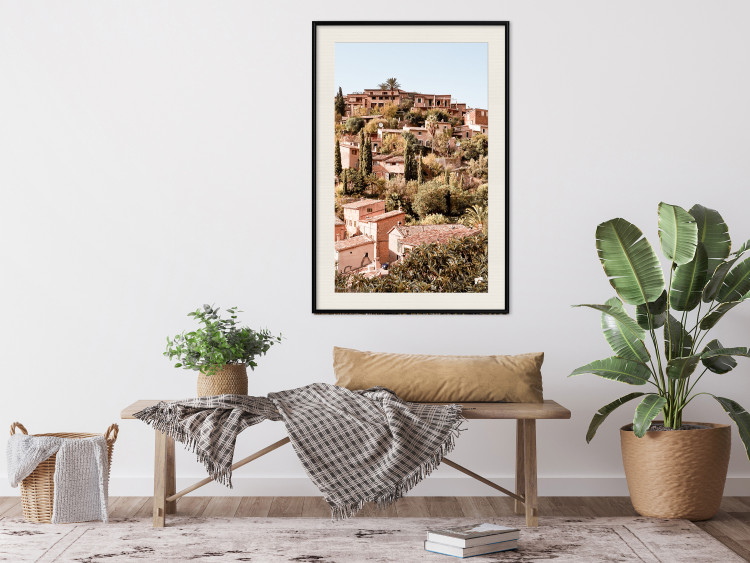 Plakat Wioska na wzgórzu - widok przedstawiający hiszpańskie domostwa 145483 additionalImage 20