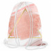Mochila Pearl planet - an abstract composition on a background of pink streaks 147383