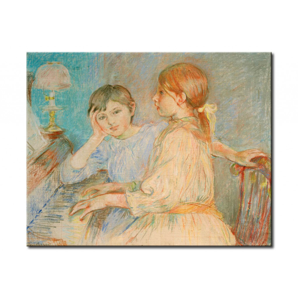 Schilderij  Berthe Morisot: Le Piano