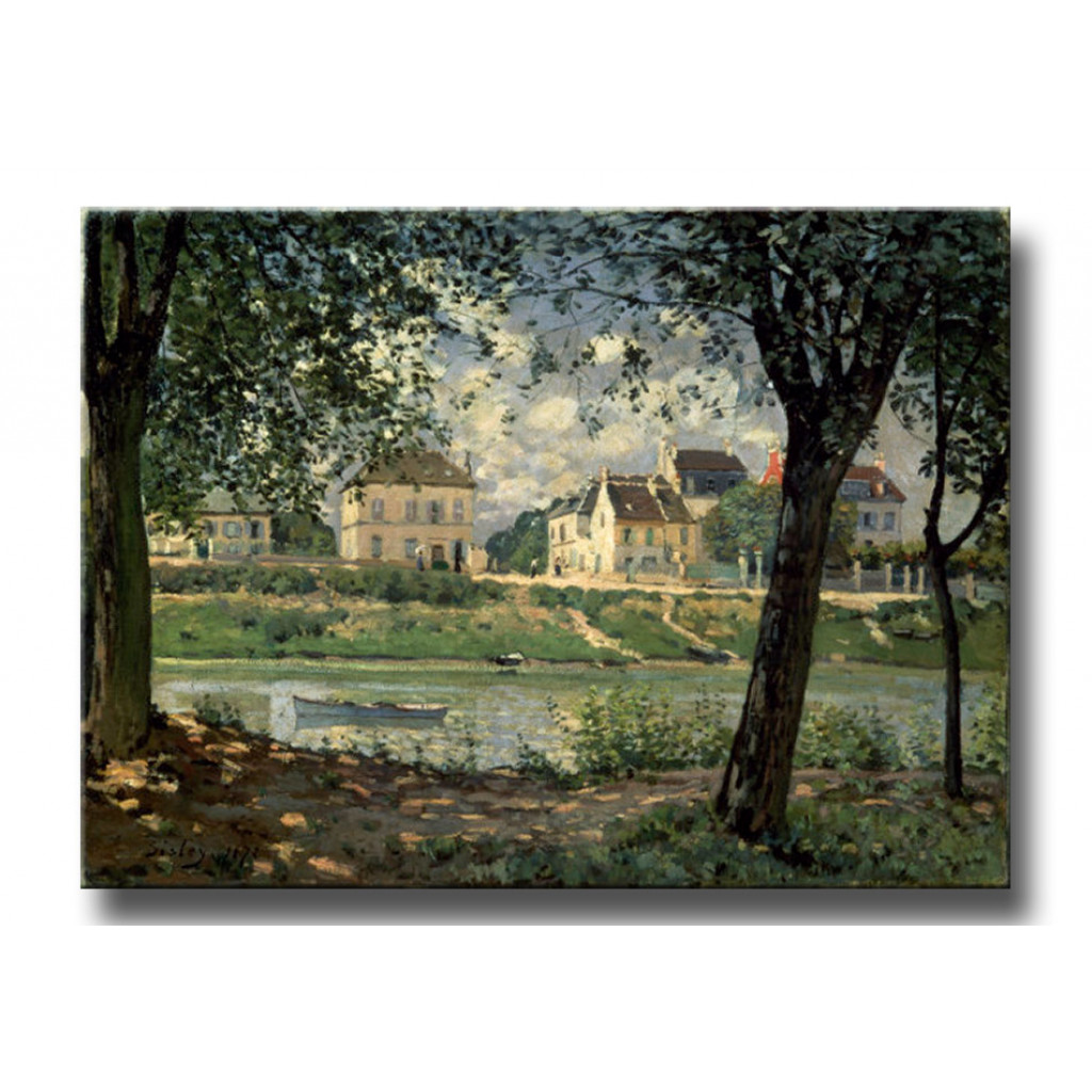 Schilderij  Alfred Sisley: Villeneuvela-Garenne