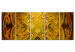 Obraz Orientalny wzór - fragment mandali w ciepłych kolorach jesieni 104993