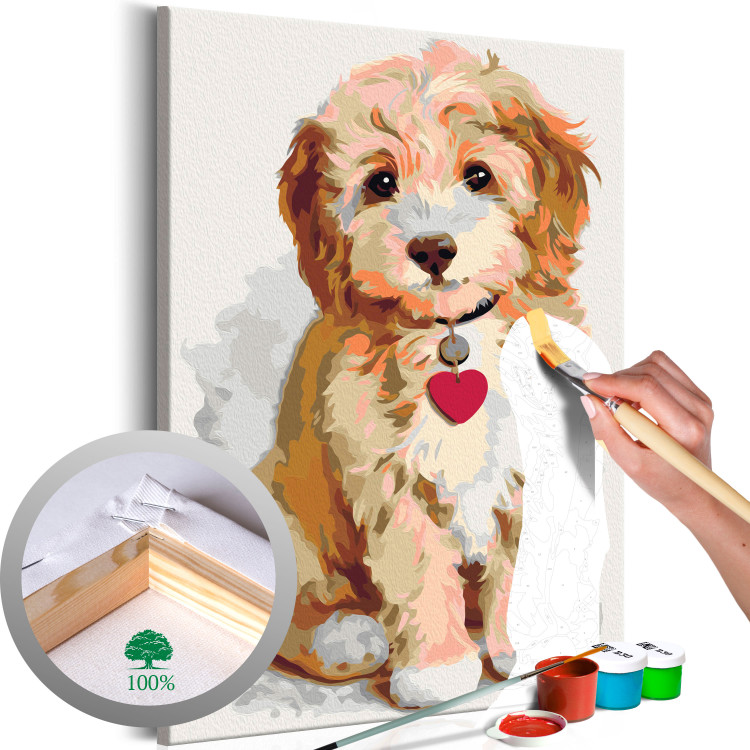 Paint by Number Kit Dog (Puppy) 107493