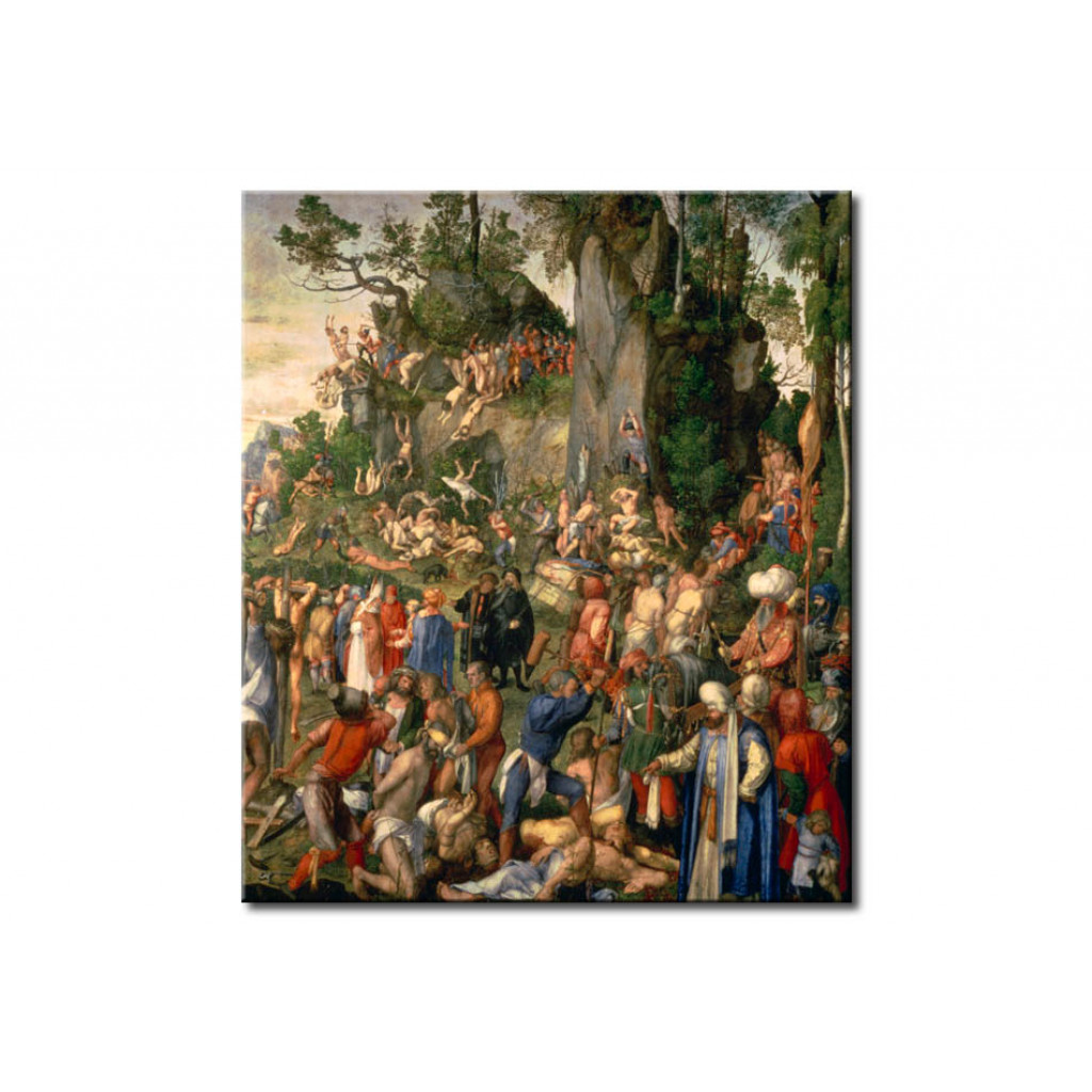 Schilderij  Albrecht Dürer: The Martyrdom Of 10,000 Christians