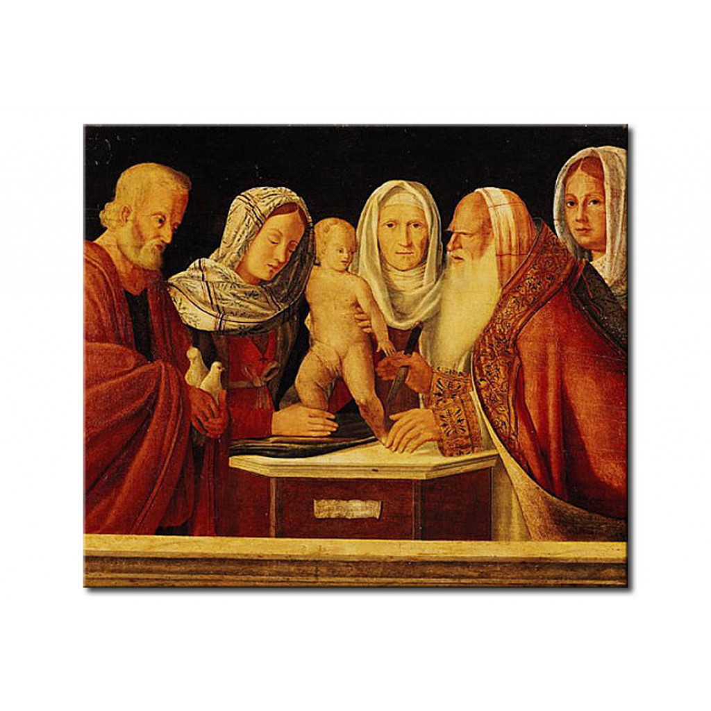Schilderij  Giovanni Bellini: The Circumcision