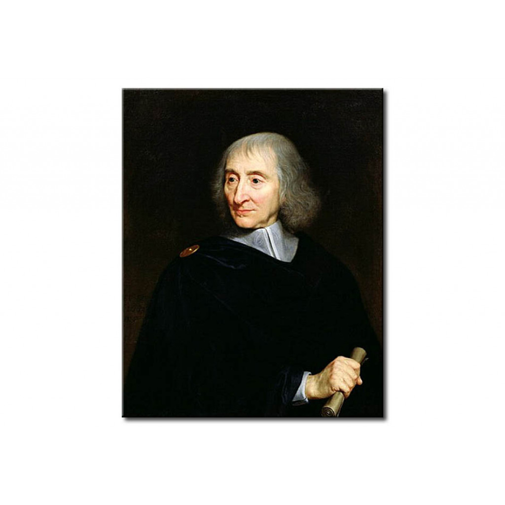 Cópia Do Quadro Famoso Portrait Of Arnauld D'Andilly