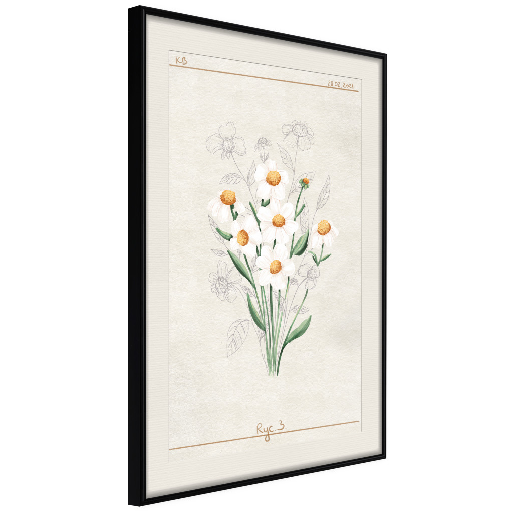 Muur Posters White Flowers [Poster]