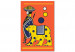 Paint by number Yellow Giant - Man Leading a Bear in an Asian Style 144093 additionalThumb 3