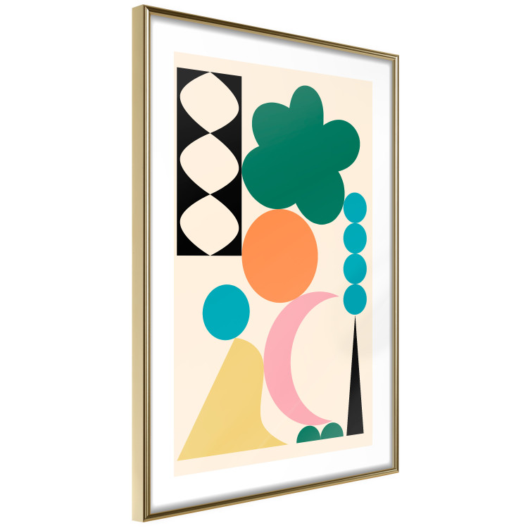 Poster Colorful Composition - Arrangement of Geometric Elements 149893 additionalImage 8