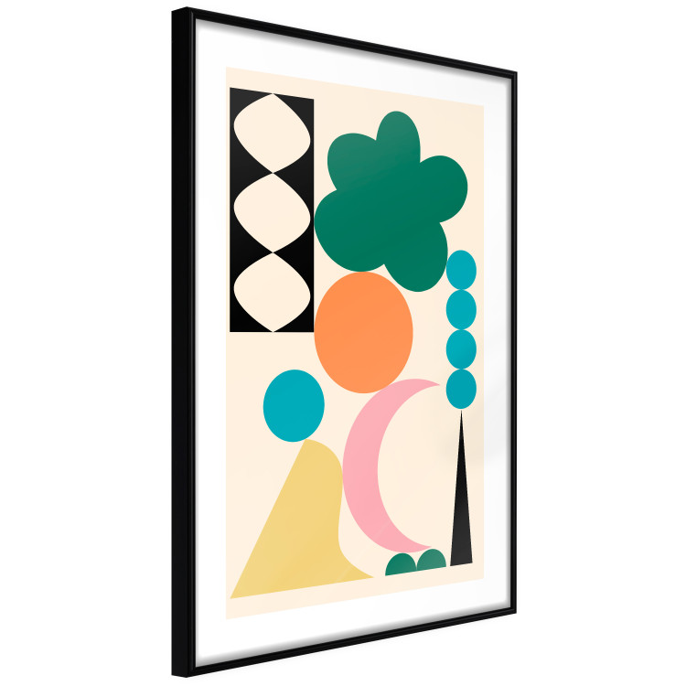 Poster Colorful Composition - Arrangement of Geometric Elements 149893 additionalImage 10