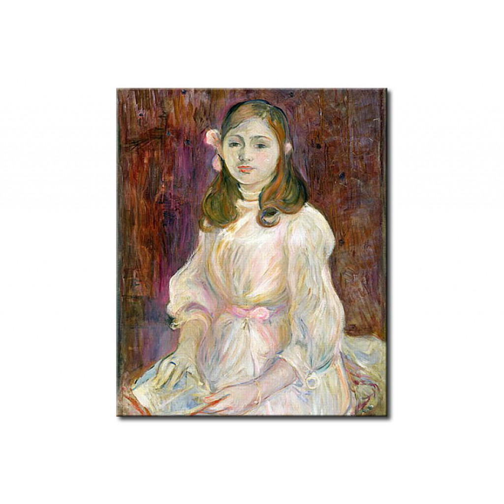 Schilderij  Berthe Morisot: Portrait Of Julie Manet