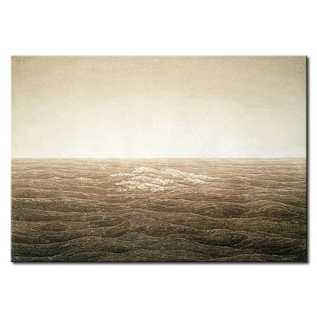 Schilderij  Caspar David Friedrich: Sea At Sunrise