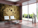 Wall Mural Men's Evening - Money poker game with a retro sepia effect 61093