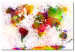 Ozdobna tablica korkowa Artystyczny świat [Mapa korkowa] 92193 additionalThumb 2