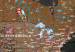 Fototapeta Czarno-brązowa stylowa mapa świata z flagami 98093 additionalThumb 4