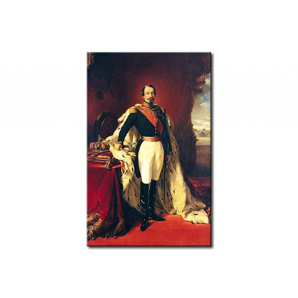 Målning Portrait Of Napoleon III