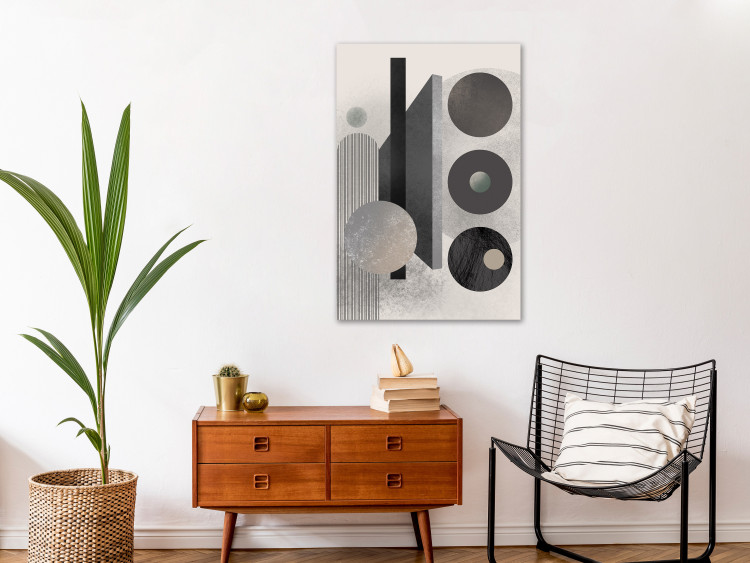 Quadro moderno Geometric Order (1 Part) Vertical 134704 additionalImage 3