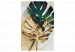 Paint by number Golden Monstera 135404 additionalThumb 6