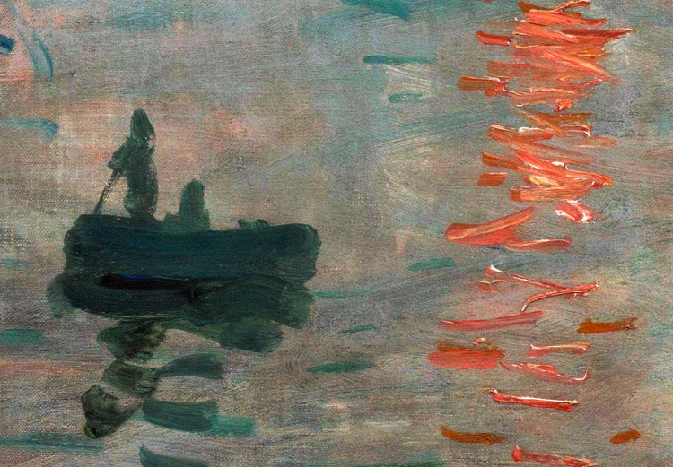 Foto på akryl Impression, Sunrise - Claude Monet’s Painted Landscape of the Port [Glass] 151004 additionalImage 6