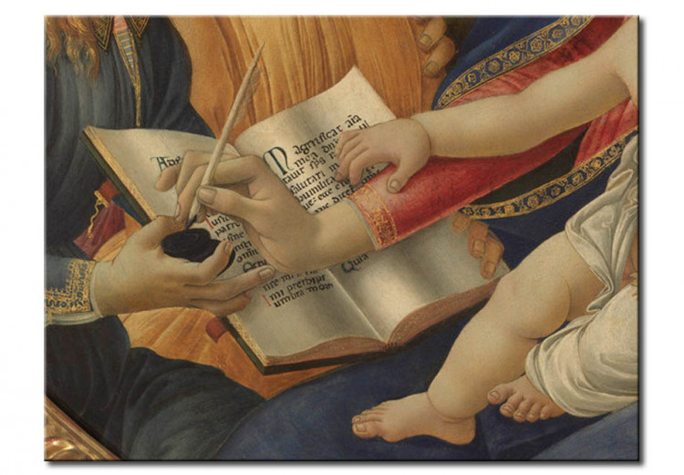 Copie de tableau Madonna et enfant avec cinq anges 50804