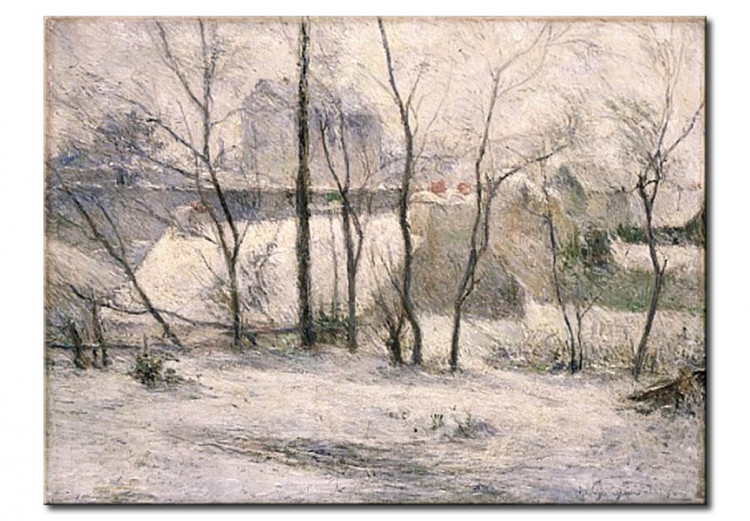 paul gauguin winter landscape