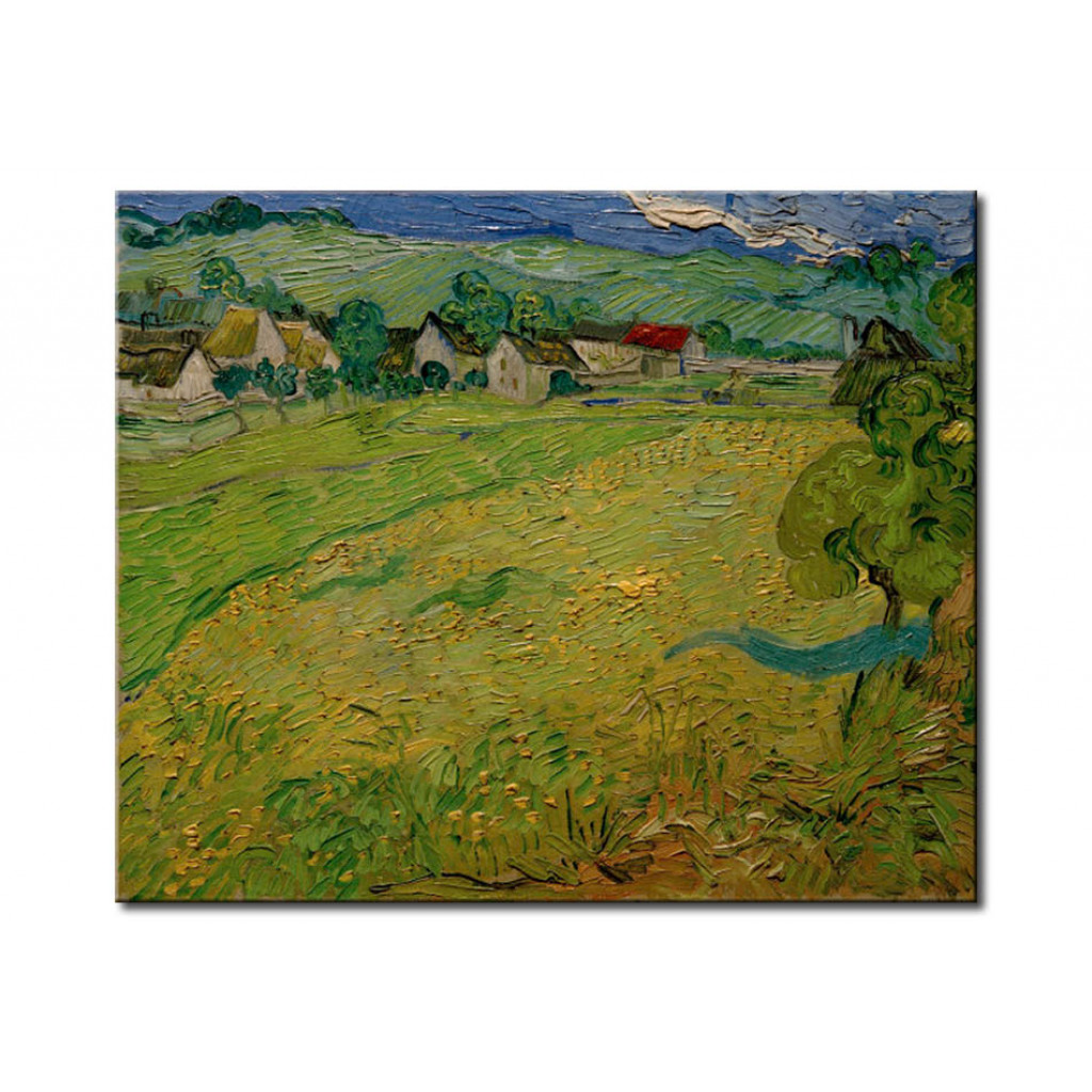 Schilderij  Vincent Van Gogh: View Of Les Vessenots Near Auvers