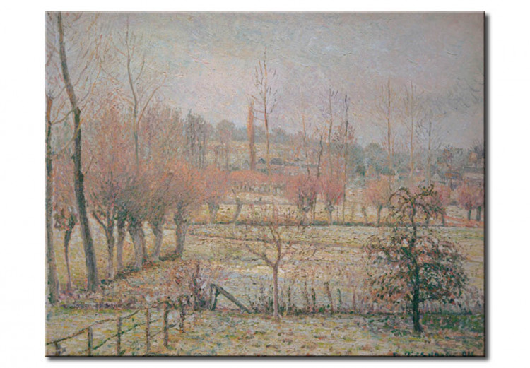 Riproduzione quadro Brina del mattino (neve in Eragny) 53604