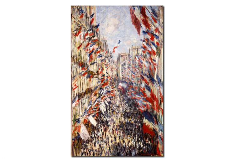 Reprodukcja obrazu La rue Montorgeuil, à Paris. Fête du 30 juin 1878 54704